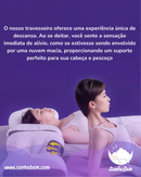 Travesseiro Pillow Top Confort -  Suporte Ortopédico Premium (COMPRE 1 LEVE 2)