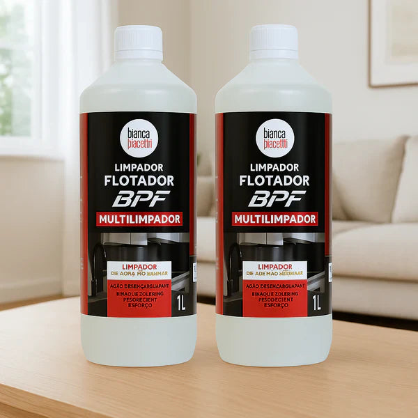 BPF 1L Flotador Multiuso Limpa Qualquer Superfície (Serve para carros)